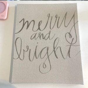 Christmas Sign Decor